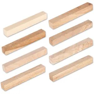 Pen Blanks - Mixed Native Hardwoods (Pkt 8)