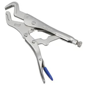 8.5 inch Parrot Nose Locking Pliers Mole Grips Adjustable Slim Jaw 6 - 32mm