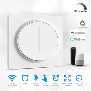 Alianys Smart Wifi Dimmable Switch Wall Mounted Dimmer