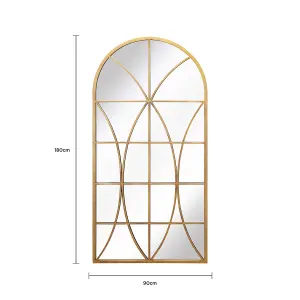 Madrid Arch Garden Mirror Weather Resistant