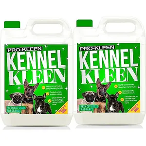 Pro-kleen Kennel Kleen - Disinfectant, Cleaner, Sanitiser & Deodoriser - Concentrated Formula Kennel Cleaner 10L Fresh Cut Grass