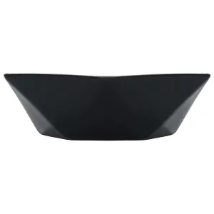 Berkfield Wash Basin 41x36.5x12 cm Ceramic Black