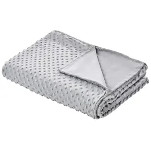 Weighted Blanket Cover CALLISTO 120 x 180 cm Light Grey