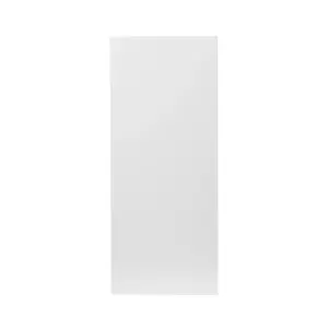 GoodHome Balsamita Matt white Slab Highline Cabinet door (W)300mm (H)715mm (T)16mm