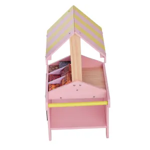 Teamson Kids - Modern Nordic Princess Doll Pastry Cart with Fruit boxes