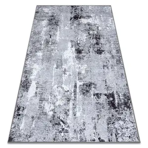 MIRO 51924.812 washing carpet Abstraction anti-slip - light grey 140x190 cm