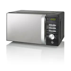 Swan Symphony 700W Digital Microwave Black