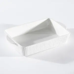 Porcelain Rectangular Carnaby Chelsea Roasting Dish