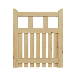 76x90cm Outdoor Garden Wooden Gate Fence Patio Gate