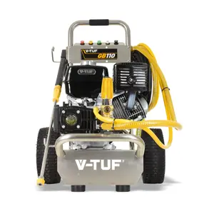 V-TUF GB110 3000psi, 200Bar, 21L/min Industrial 13HP Gearbox Driven Honda Petrol Pressure Washer