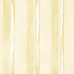 Galerie Smart Stripes 2 Yellow Gold Watercolour Stripe Smooth Wallpaper