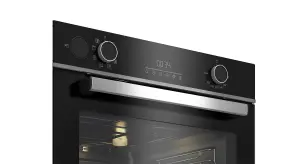 Beko BBIS25300XC Built-in Single Multi-function Oven - Black