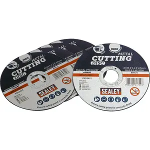 5 Pack 115mm Flat Metal Cutting Discs for Heavy Duty Angle Grinders