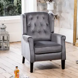 Annapoli Recliner Armchair - Grey