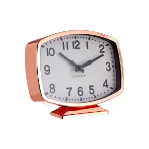 Interiors by Premier Baillie Rose Gold Finish Table Clock