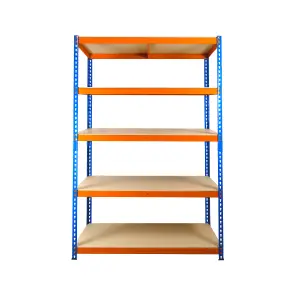 NEW 5 Tier Extra Heavy Duty Storage Racking 1800h x 1200w x 450d mm 300kg