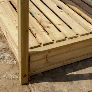 Rowlinson Parkland Sandpit with Roof