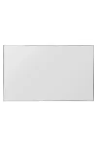 MirrorOutlet Artus - Silver Aluminium Edged Full Length Wall Leaner Mirror 68" X 43" (174CM X 110CM)