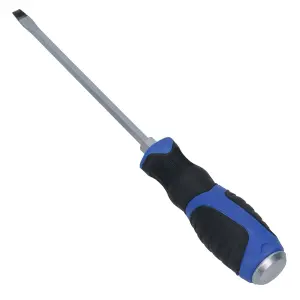 Slotted Flat Headed Screwdriver SL6.5 6.5mm x 150mm Magnetic Tip Rubber Grip