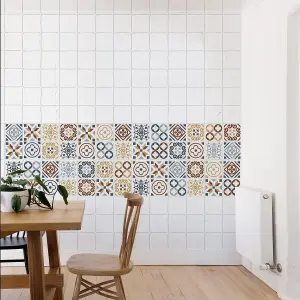 Walplus Azulejo Tile Stickers PVC