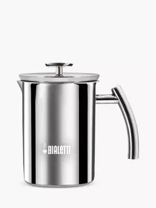 Bialetti Stainless Steel Cappuccino Milk Frother, 330Ml