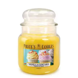 Prices Fragrance Collection Vanilla Cupcake Medium Jar Candle