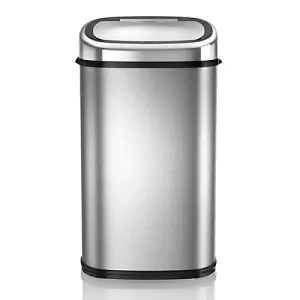 Tower 58L Sensor Bin - Stainless Steel