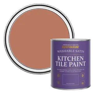 Rust-Oleum Siena Satin Kitchen Tile Paint 750ml