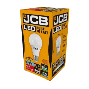 JCB 14w ES 6500k Frosted GLS LED Light Bulb - Daylight