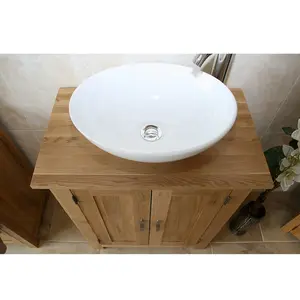 Kirkwood 650mm Free-Standing Single Vanity Unit with Basin & Faucet