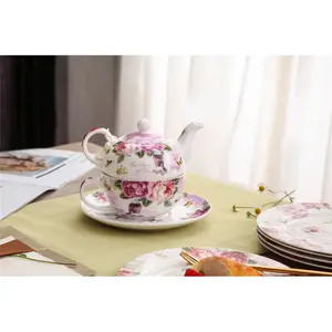 Lily Manor Alcester 0.5ml Stovetop Safe Floral Teapot