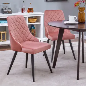 Clocher Upholstered Chair (Set of 2) Rosa