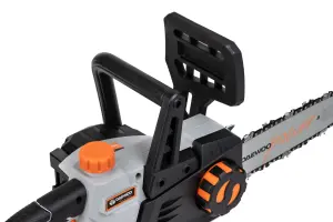 Daewoo U-FORCE Series 18V Cordless Chainsaw 10 Inch (25 cm) + 2 x 4.0Ah Battery + Charger