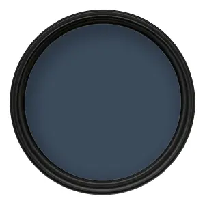 Crown Midnight Navy Matt Emulsion paint, 40ml Tester pot