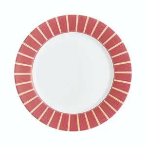 26.5cm Dinner Plate (Set of 6) Bordeaux