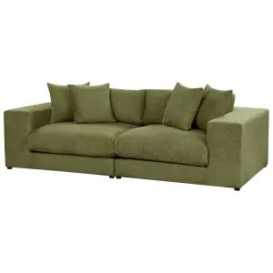 3 Seater Sofa Green GLORVIKA II