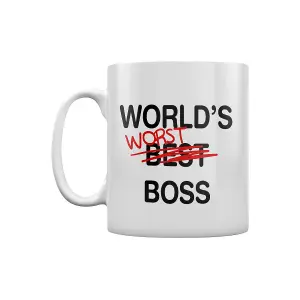 Grindstore Worlds Worst Boss Mug White (One Size)