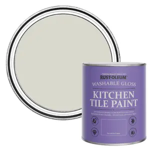 Rust-Oleum Mocha Gloss Kitchen Tile Paint 750ml