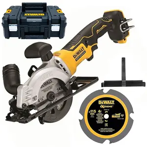 DeWalt DCS571NT 18v Brushless XR 115mm Compact Circular Saw + PCD Diamond Blade