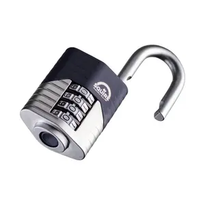 Squire Blue Boron steel Combination Padlock (H)94mm (W)46mm