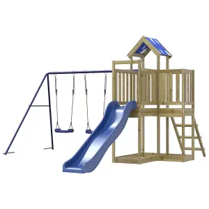 Berkfield Outdoor Playset Impregnated Wood Pine