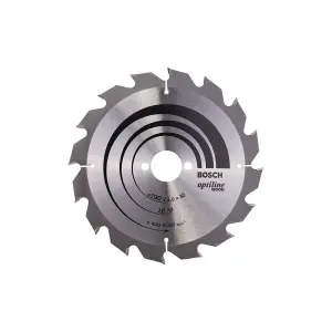 Bosch Professional Optiline Wood Circular Saw Blade - 190 x 30 x 2.0 mm, 16 Teeth