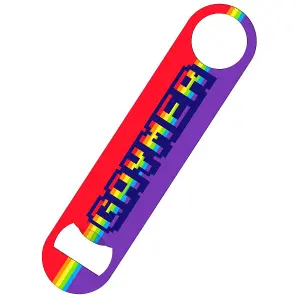 Grindstore Gaymer Bar Blade Bottle Opener Multicoloured (One Size)