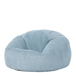 icon™ Large Adult Bean Bag Bedroom Chair - Kingston, Blue