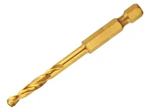 DEWALT DT50005-QZ Impact Titanium Drill Bit 4.5mm OL:75mm WL:31mm