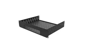 Penn Elcom 2U Vented Rack Shelf & Magnetic Faceplate For PS4 PRO R1498/2UK-PS4-PRO