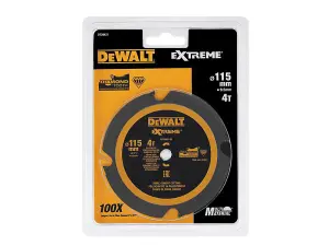 Dewalt DT20421 Diamond Circular Saw Blade 115 x 9.5mm x 4 Tooth TCT PCD DCS571