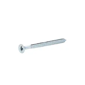 Diall Double-countersunk Zinc-plated Carbon steel Screw (Dia)5mm (L)70mm, Pack of 20