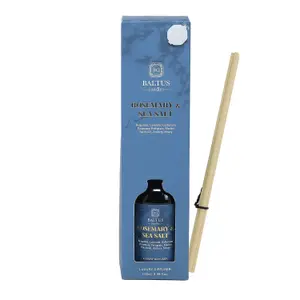 Reed Diffuser 100ml Luxury Bottle Rosemary & Sea Salt Home Aroma Fragrance