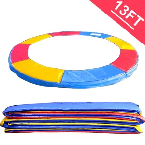 SunDaze 13FT Replacement Trampoline Accessories Surround Pad Foam Safety Guard Spring Cover Padding Pads Tri-Colour